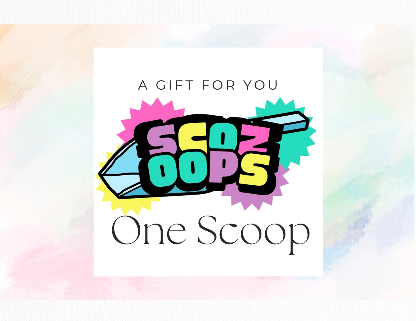 Scoop Gift Card